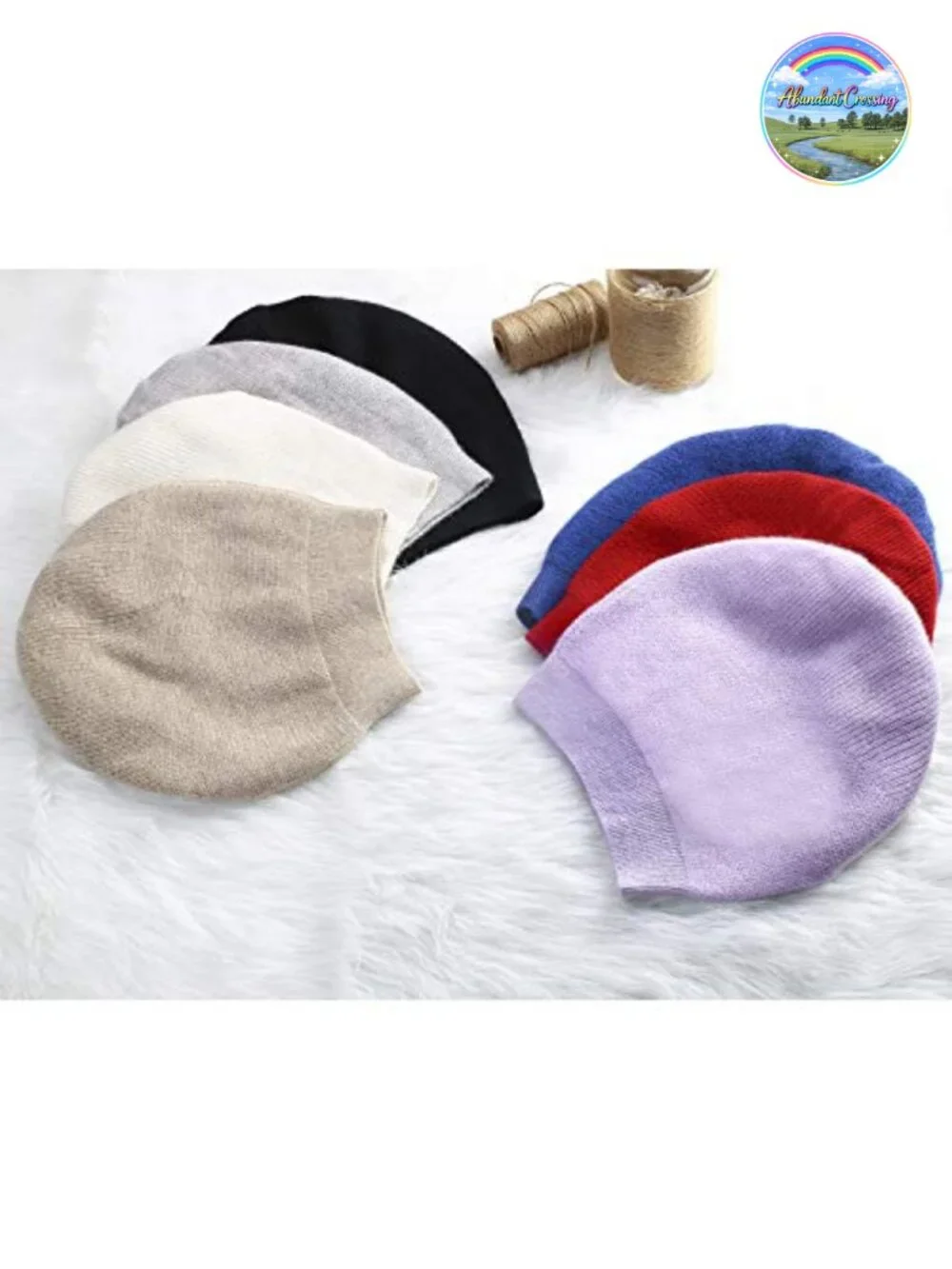 100% Cashmere Beanie for Women Oversized Slouchy Winter Hat in Gift Box